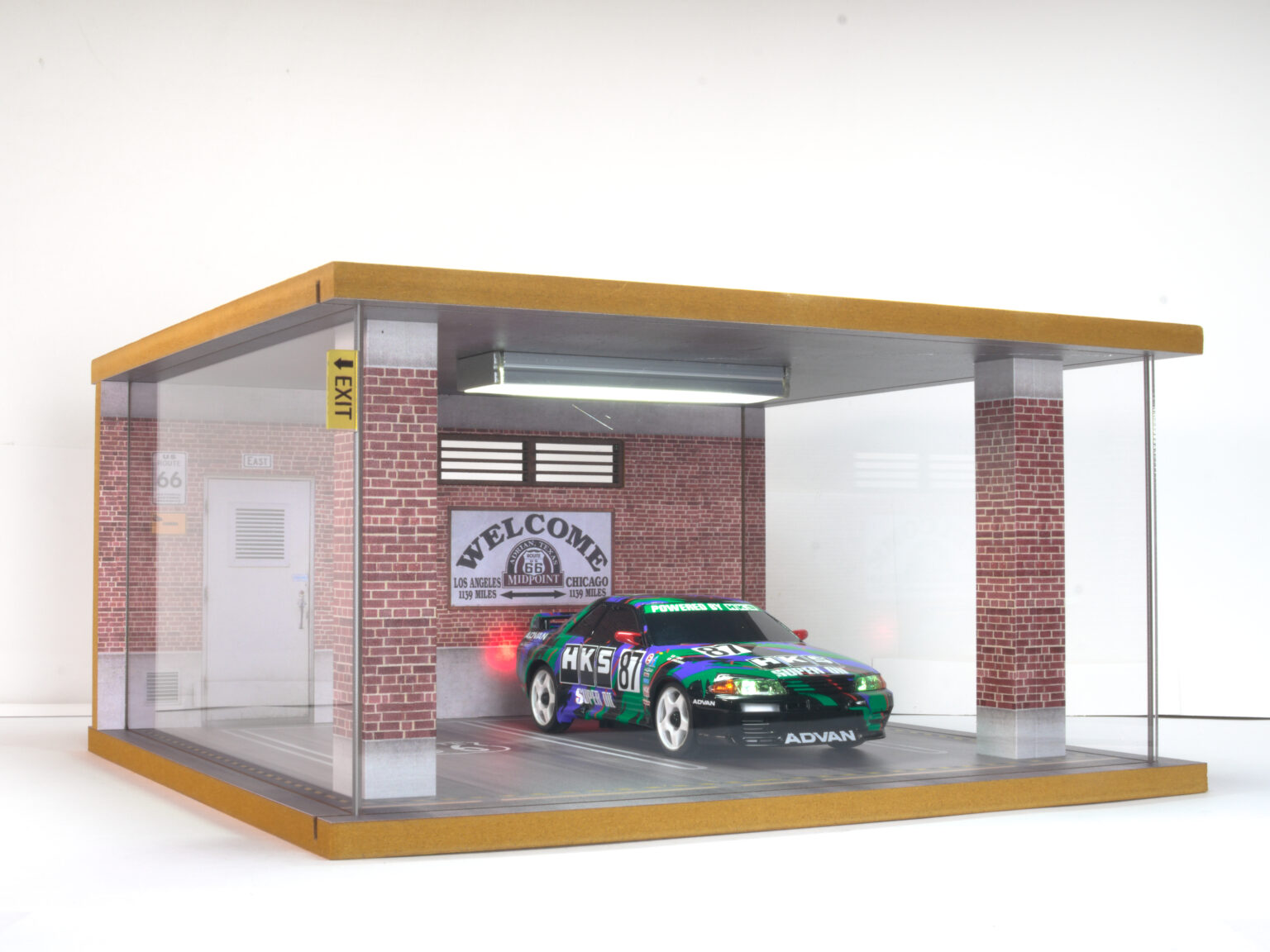 MiniZ Realistic Car Garage 1/28 PN Racing