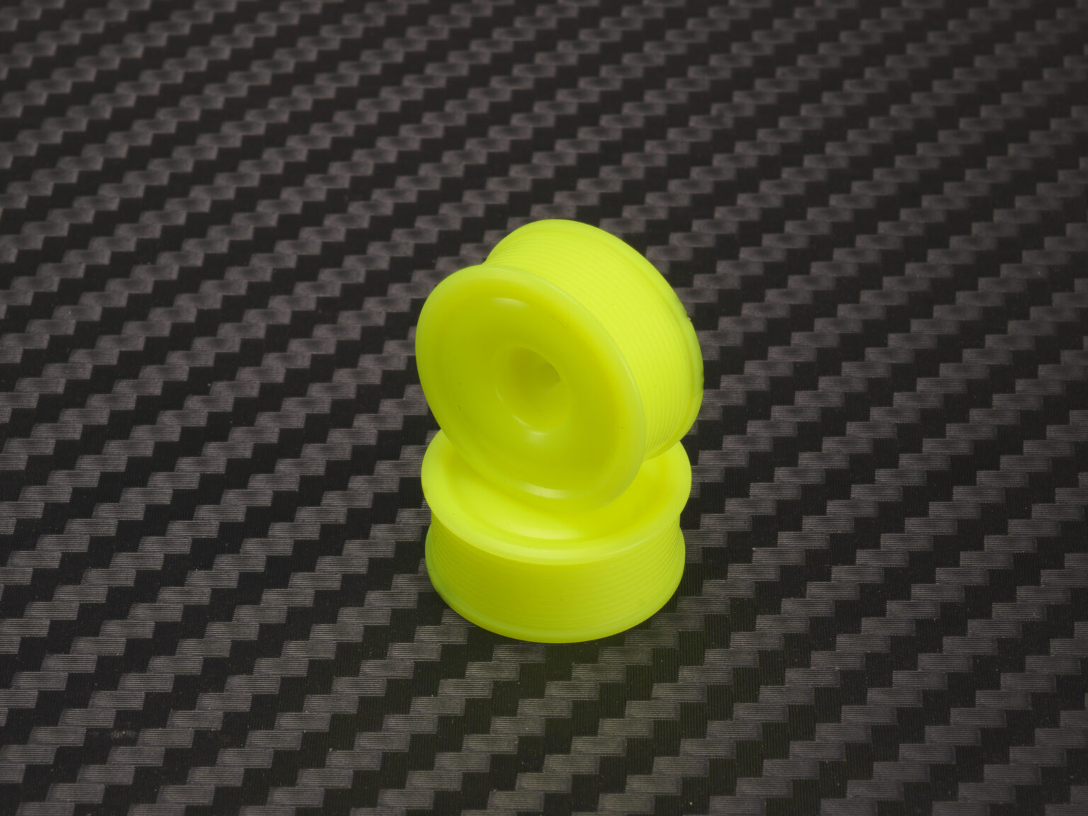 Yellow Color Machine Wheel Mini-Z AWD Machine Cut Delrin Yellow Wheels (Formula One Style) – PN Racing